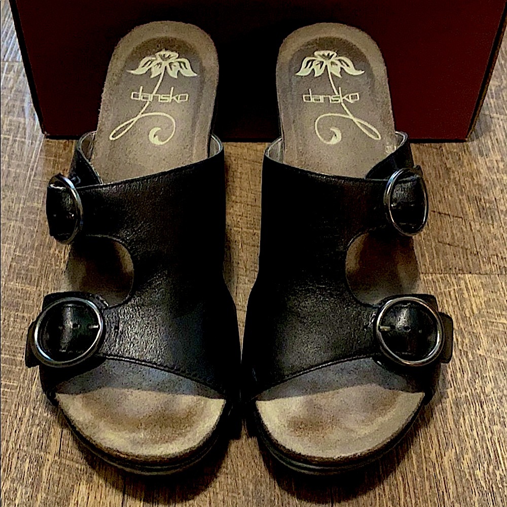 Dansko Slide on Wedges Size 38